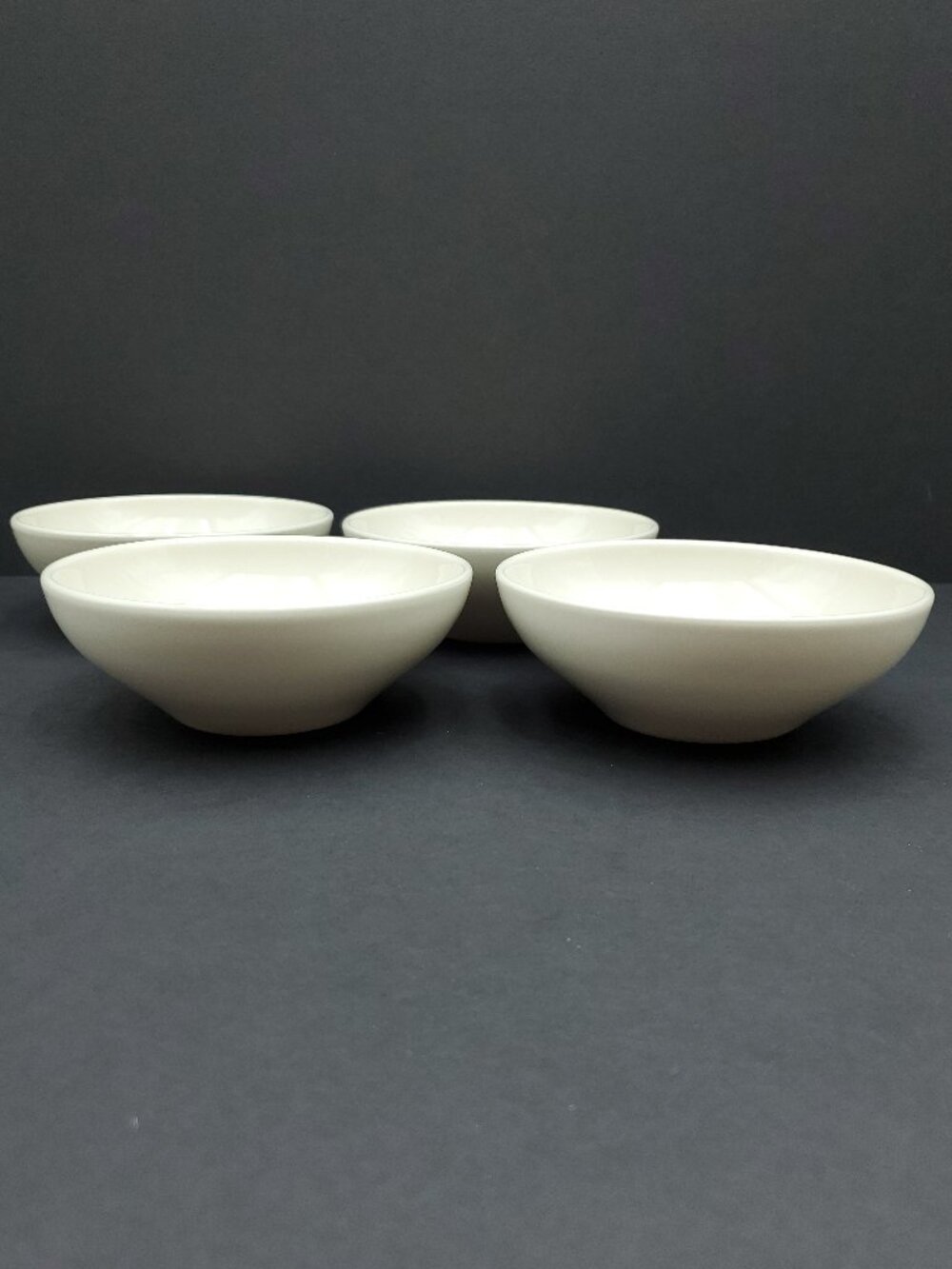 Homer Laughlin Ivory Dessert Fruit Bowls Beige Cream Oatmeal Snack Bowls